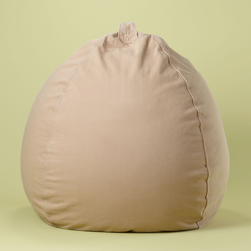 40" Khaki Ginormous Beanbag