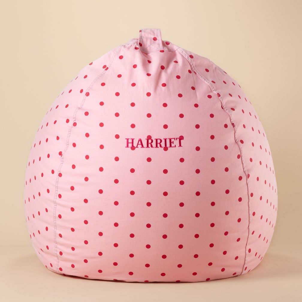 40" Ginormous Beanbag (Pink Dots)
