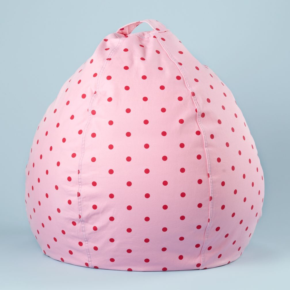 Pink Dot Beanbag