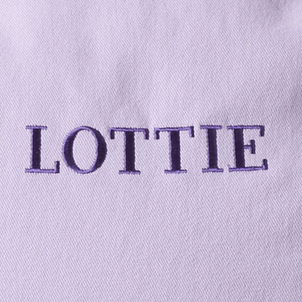 40" Personalized Lavender Ginormous Beanbag Cover