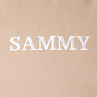 Khaki Personalized Beanbag Cover OnlyFree embroidered personalization!