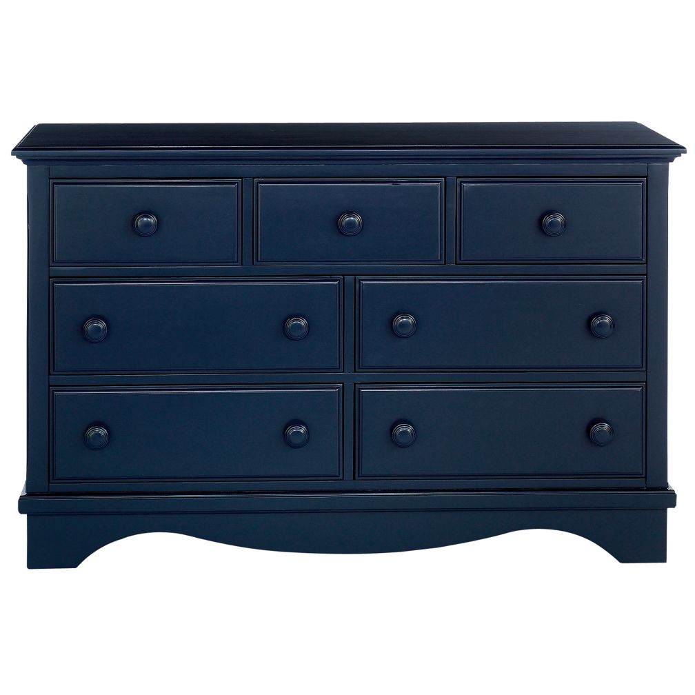Midnight Blue 7-Drawer Dresser