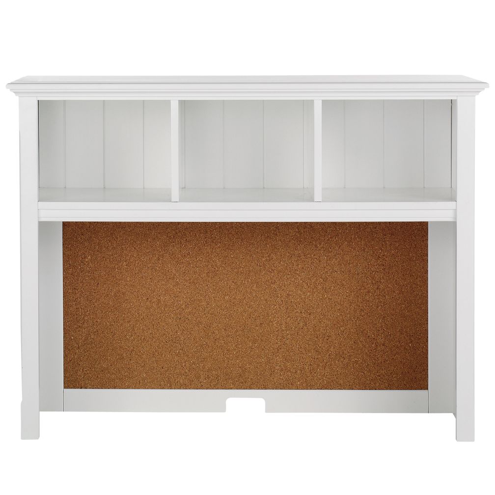 Walden Desk Hutch (White)