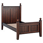 Twin Chocolate Bed