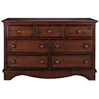Chocolate 7-Drawer Dresser