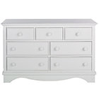 White 7-Drawer Dresser
