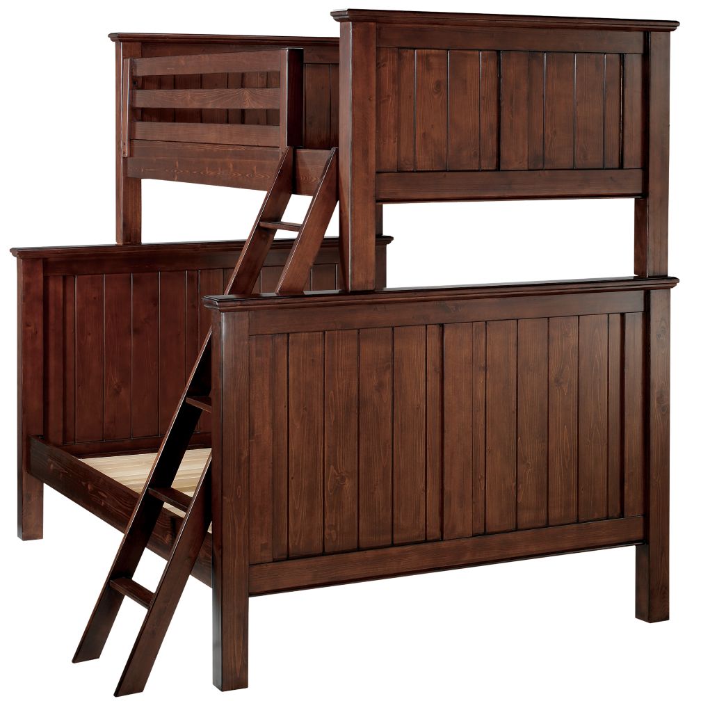 Chocolate Twin-Over-Full Bunk