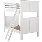 White Twin Bunk