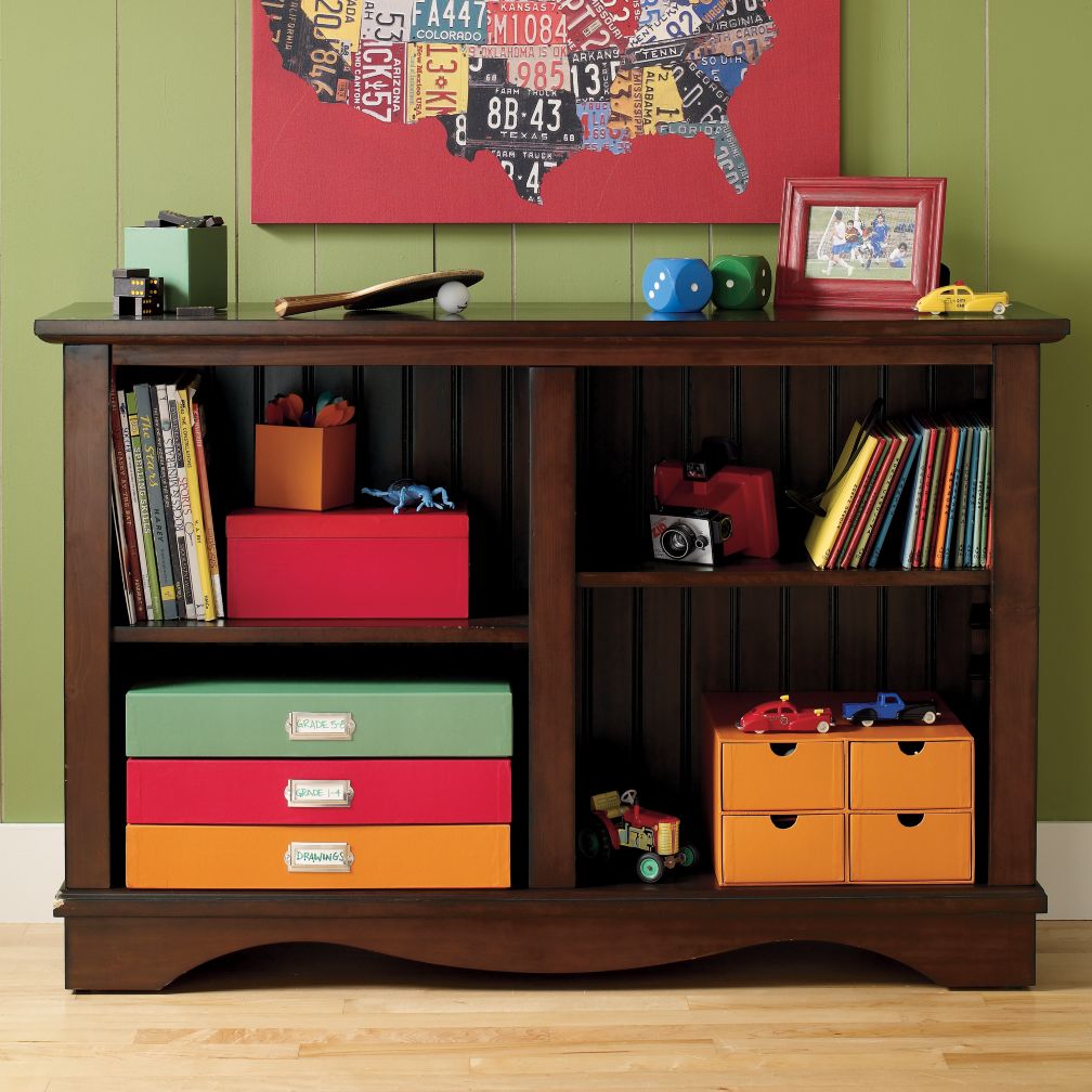 Low Rider Bookcase (Chocolate)