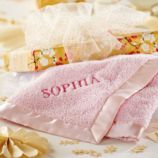 Personalized Cuddle Me Softly Baby Blanket (Pink)