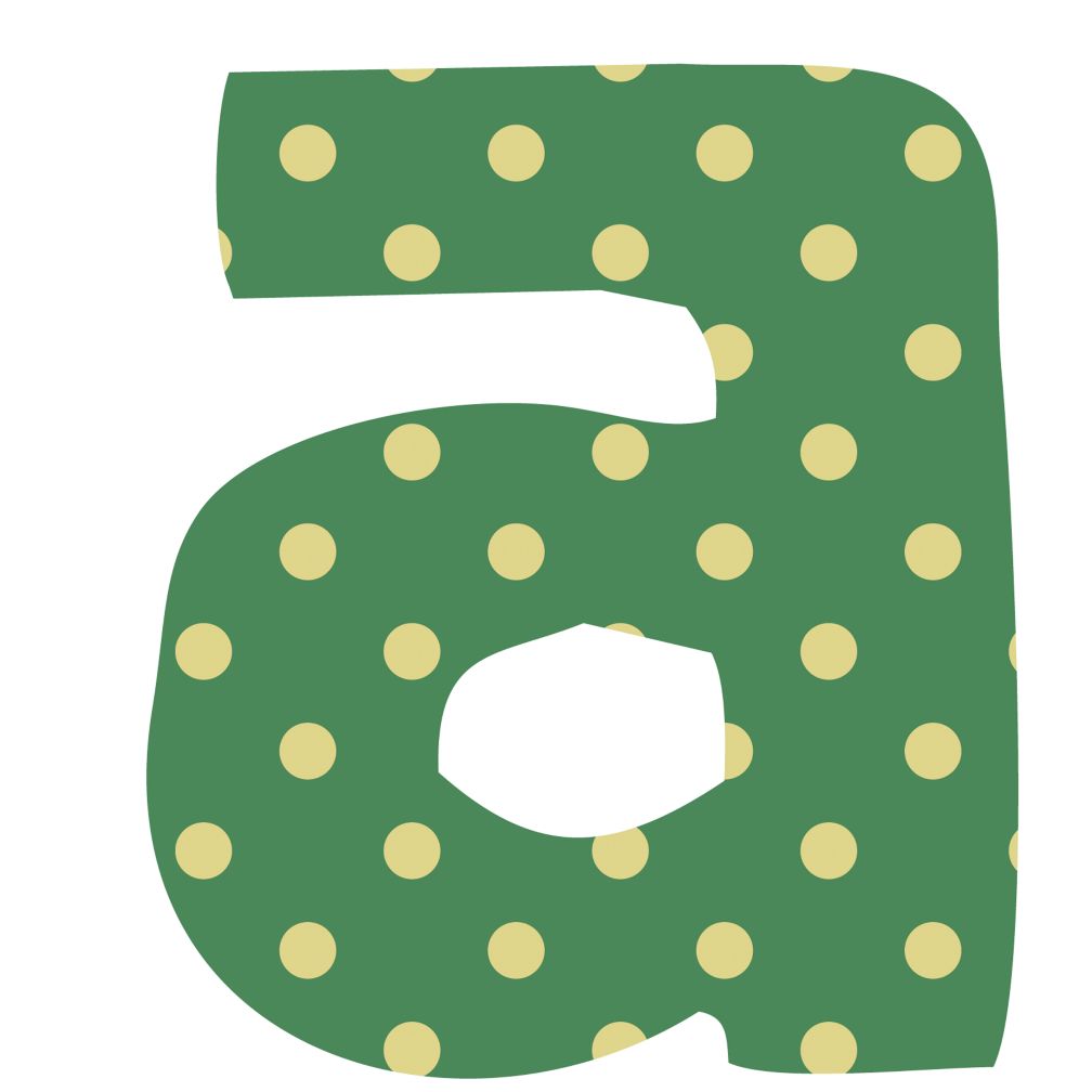 Fantabulous Fabric Letter a