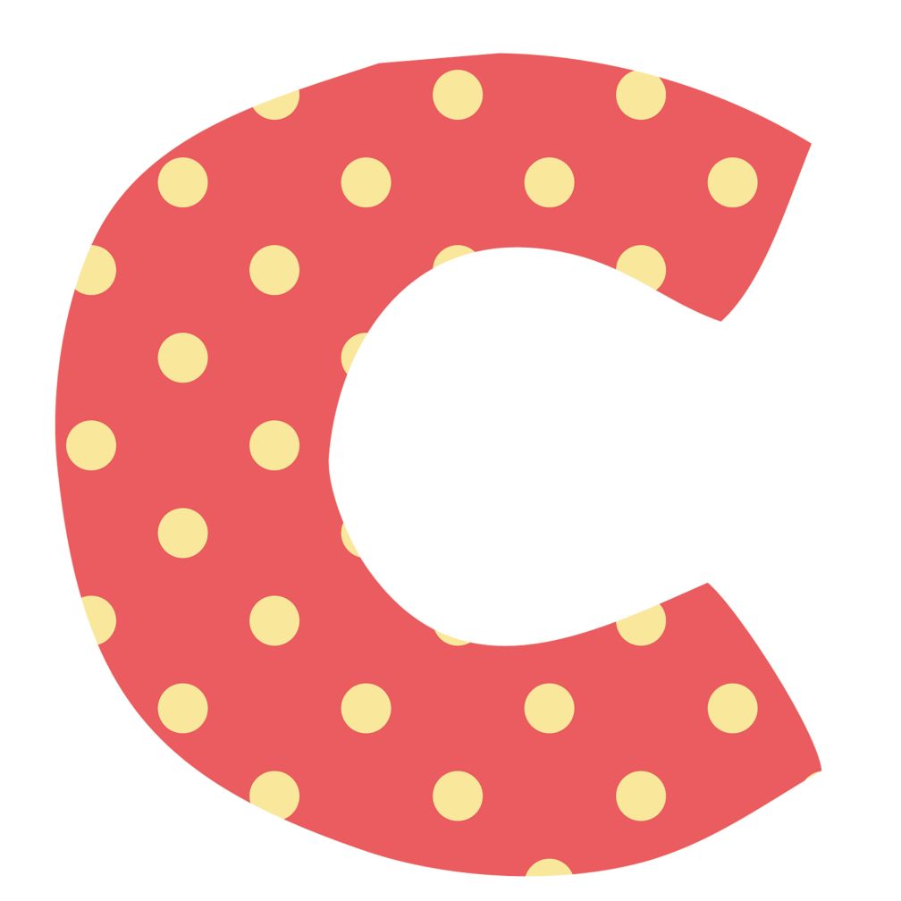 Fantabulous Fabric Letter c