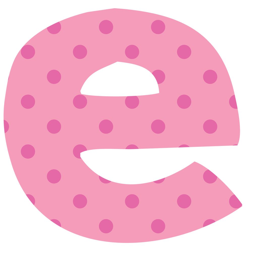 Fantabulous Fabric Letter e