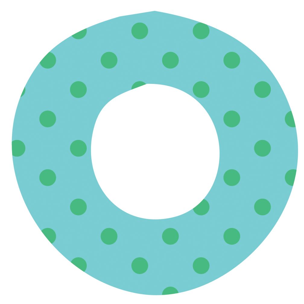 Fantabulous Fabric Letter o