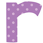 Fabric Letter r