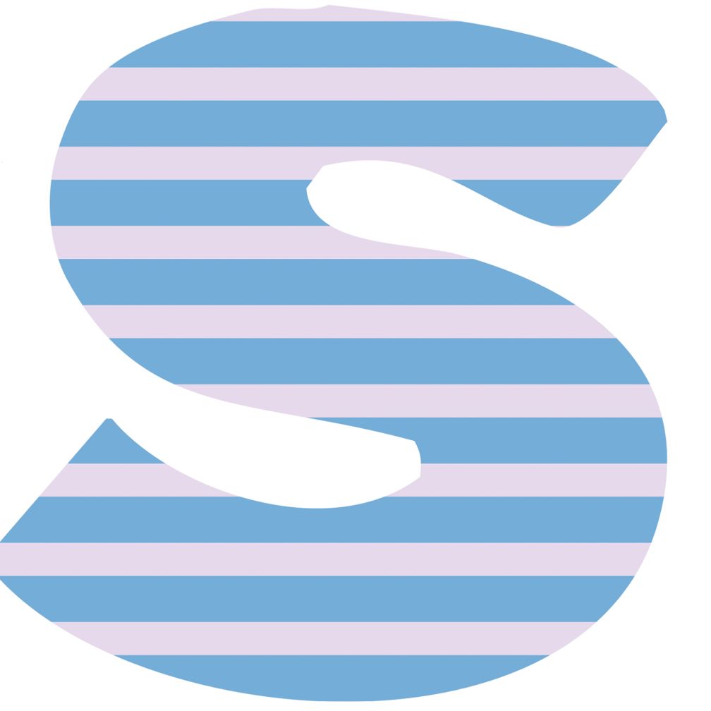 Fantabulous Fabric Letter s