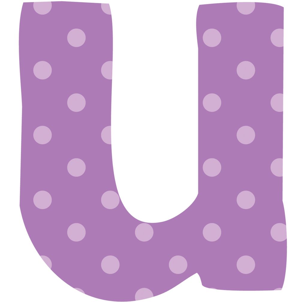 Fantabulous Fabric Letter u