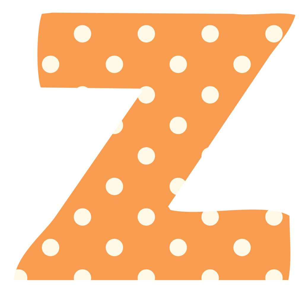 Fantabulous Fabric Letter z